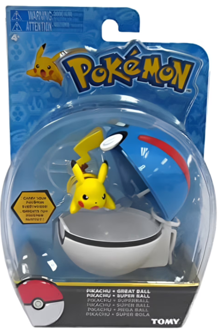 Pokemon Clip N Carry: 2-Inch Battle Figure & Poke Ball
