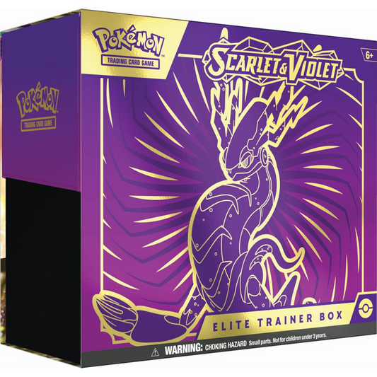 Pokémon TCG: Scarlet & Violet - Elite Trainer Box ETB - Purple