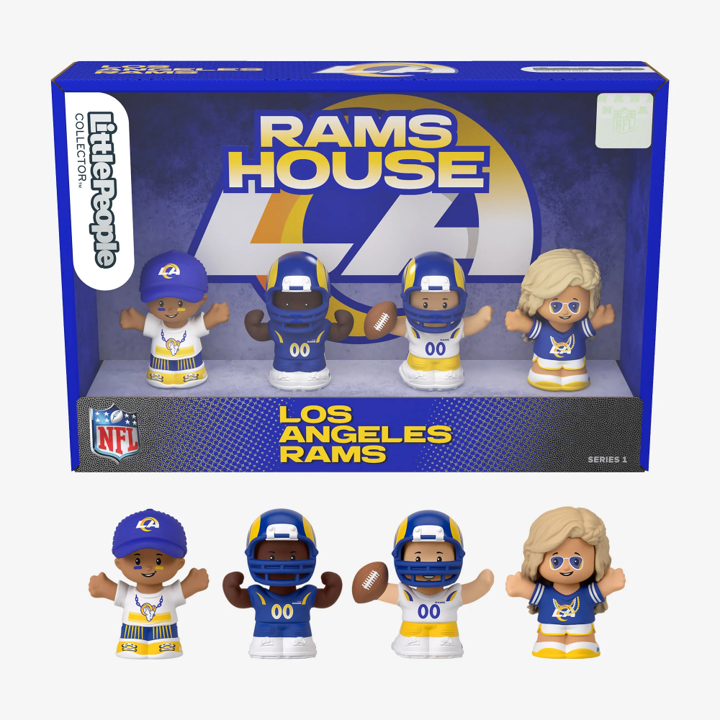 Fisher-Price Little People Collector NFL Four-Piece Figure Team Set (Various Teams)