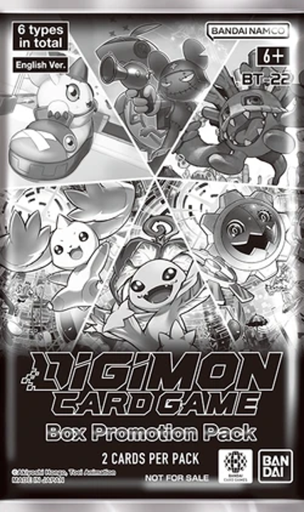 Digimon TCG: BOX PROMOTION PACK (BT22) Promo Pack (2 Cards)