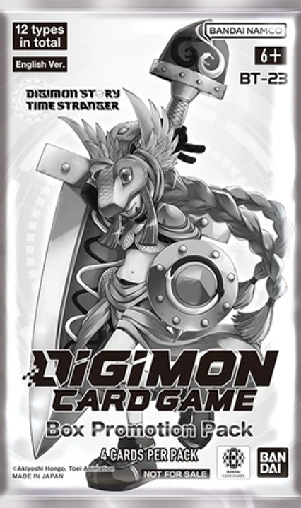 Digimon: Hackers' Slumber (BT23) Box Promotion Pack (4 Cards)