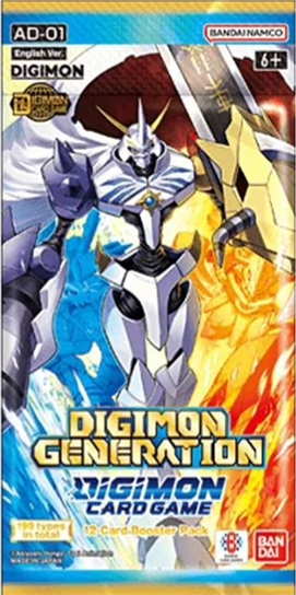 Digimon AD-01: Digimon Generations Booster Box (12 Packs)