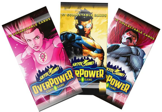 OverPower TCG: Skybound - Invincible/ The Walking Dead Booster Pack (17 Cards)