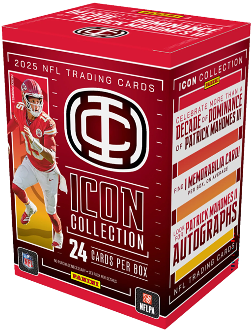 2025 Panini Mahomes ICON Collection Blaster Box (6 Packs)