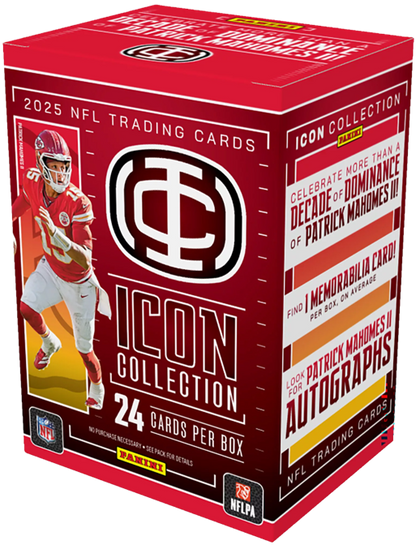 2025 Panini Mahomes ICON Collection Blaster Box (6 Packs)