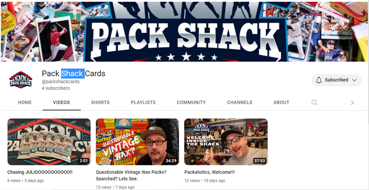 Shack Pack Coin Pack Shack Cards
