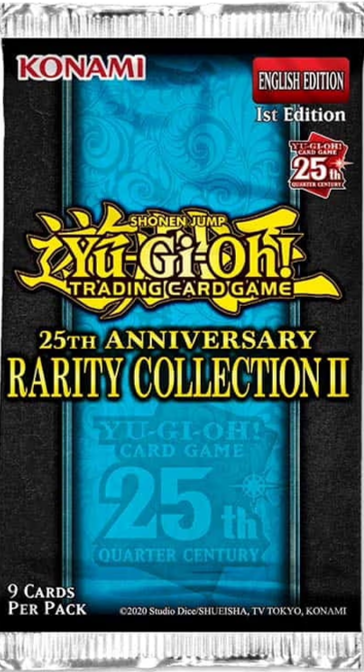Yu-Gi-Oh! 25th Anniversary Rarity Collection II English Booster Pack (9 Cards)