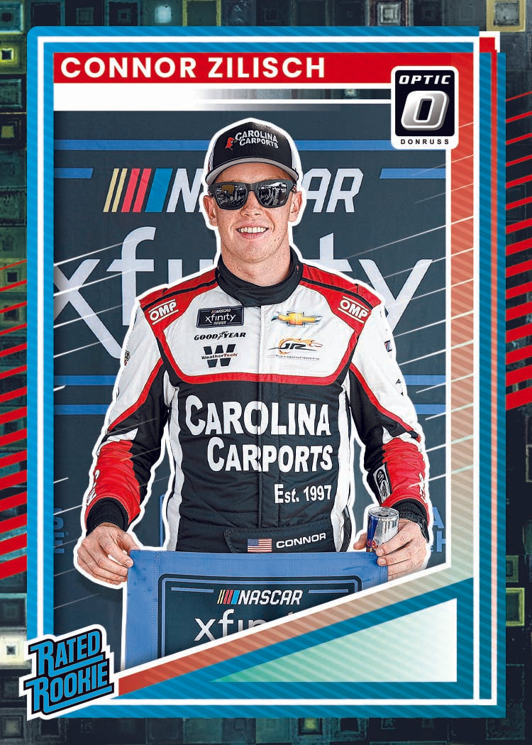 2025 Panini Donruss Racing Hobby Pack (8 Cards)