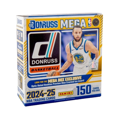 2024-25 Panini Donruss Basketball Mega Box (10 Packs)