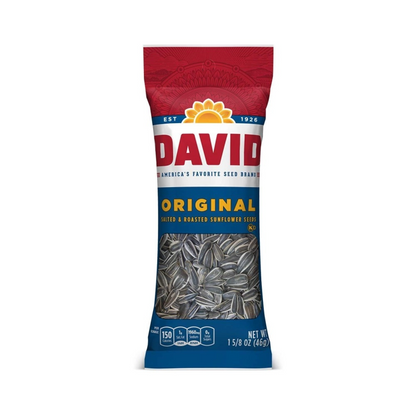 DAVID Sunflower Seeds - Original - 1.625oz - Snacks