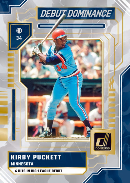 2025 Panini Donruss Baseball Hobby Pack (8 Cards)