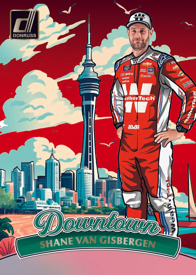 2025 Panini Donruss Racing Hobby Pack (8 Cards)