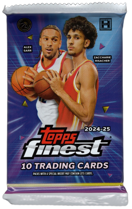 2024-25 Topps Finest Basketball Hobby Pack (10 Cards)