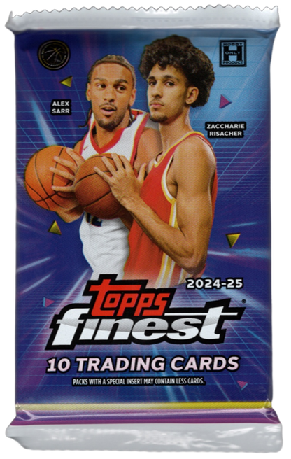 2024-25 Topps Finest Basketball Hobby Pack (10 Cards)