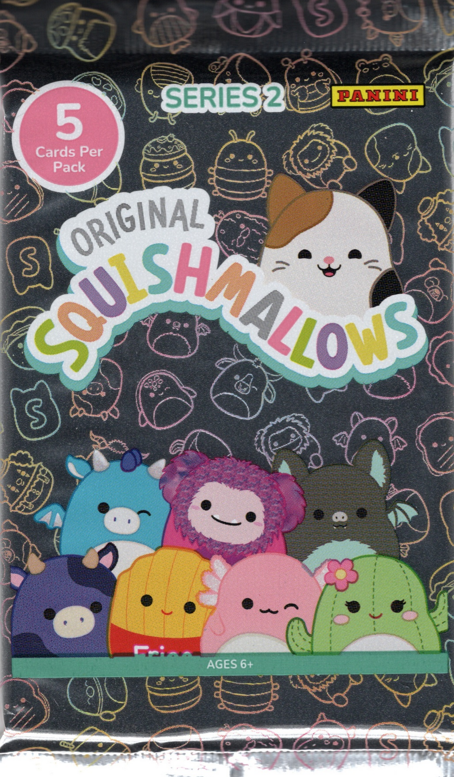 2025 Panini Squishmallows Blaster Pack (5 Cards)