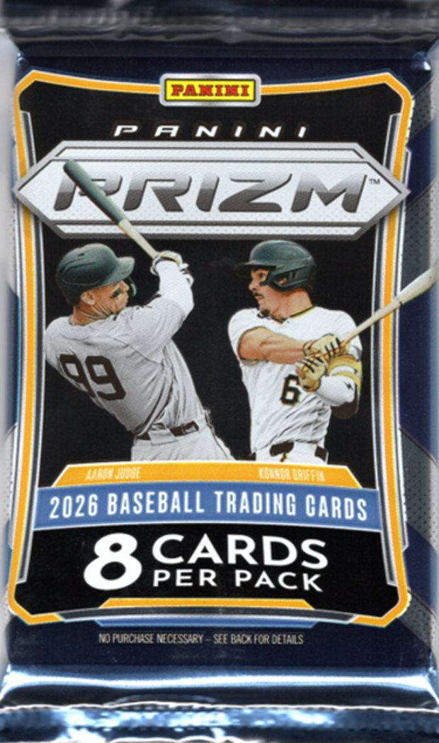 2026 Panini Prizm Baseball Hobby Preferred Pack (8 Cards)