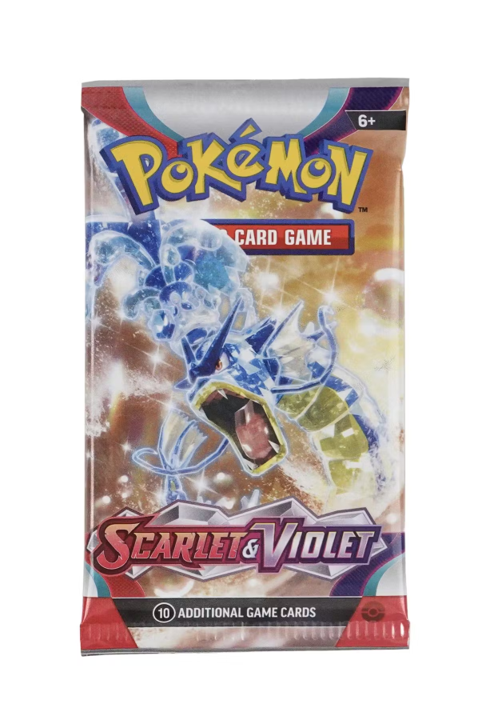 10 pokemon card packs Pokemon: Scarlet & Violet English Booster Pack (10 Cards)