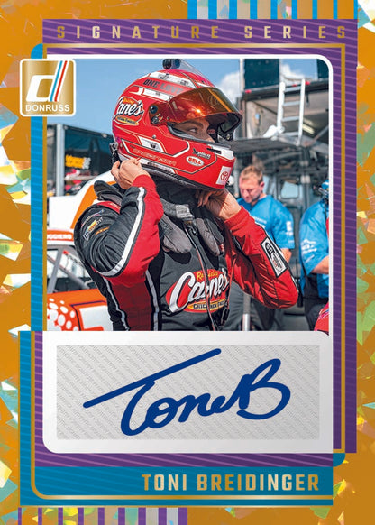 2025 Panini Donruss Racing Hobby Pack (8 Cards)